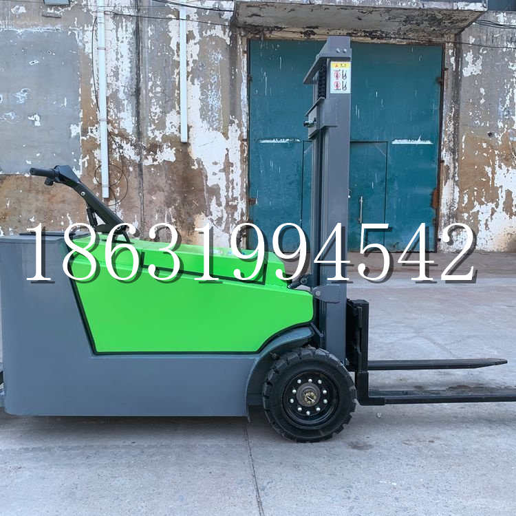 曾都区小型电动叉车1吨2吨步行站驾式电瓶堆高充电装卸车液压升降车铲车
